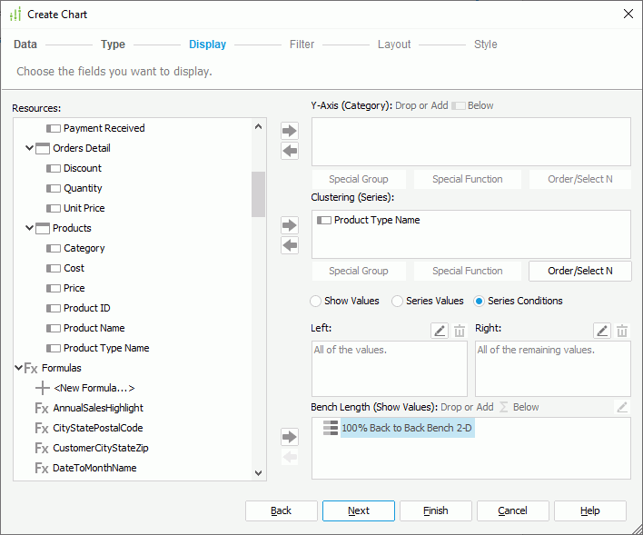 Compare by Series Conditions