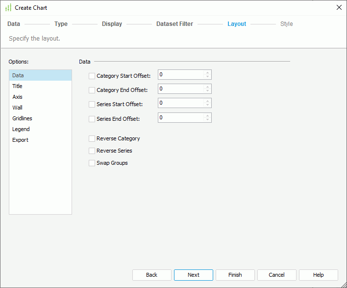 Create BV Chart - Layout