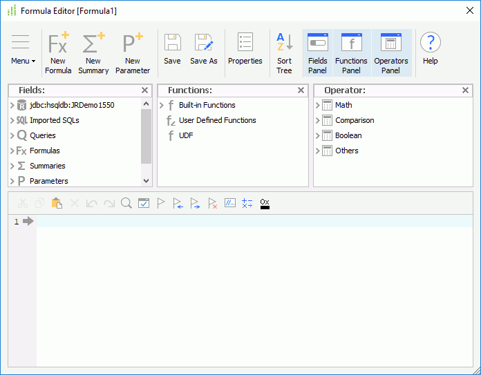 Formula Editor