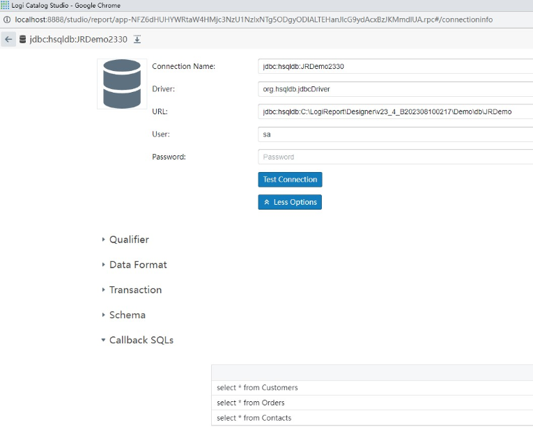 Callback After Connecting to Database