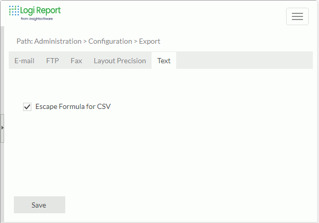 System Default Precison Settings