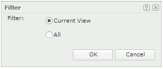 Filter dialog